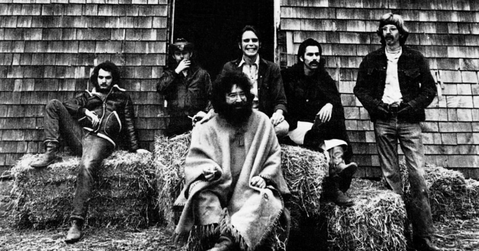 The Grateful Dead in a 1970 promotional photograph.